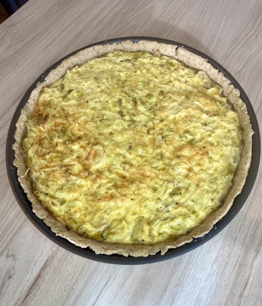 Tarte aux poireaux 2
