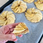 Tarte aux pommes et beurre de cacahuète