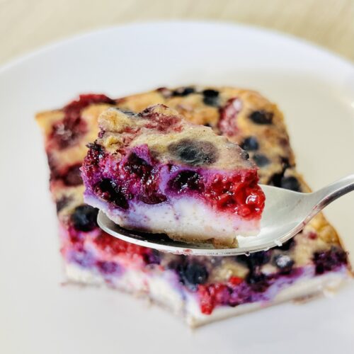 clafoutis aux fruits rouges