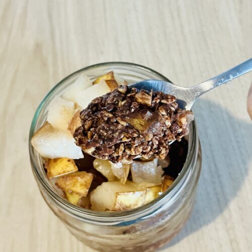 Overnight Oats Brownie