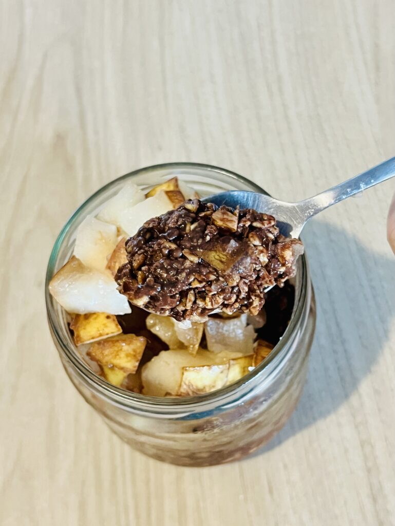 Overnight Oats Brownie